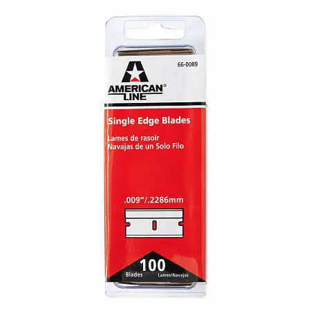 Лезвия American Line, сталь, 100шт.